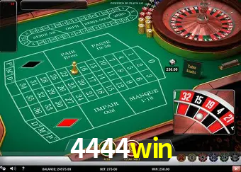 Roulette Table 4444win