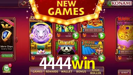 Descubra o Mundo do Cassino Online com 4444win